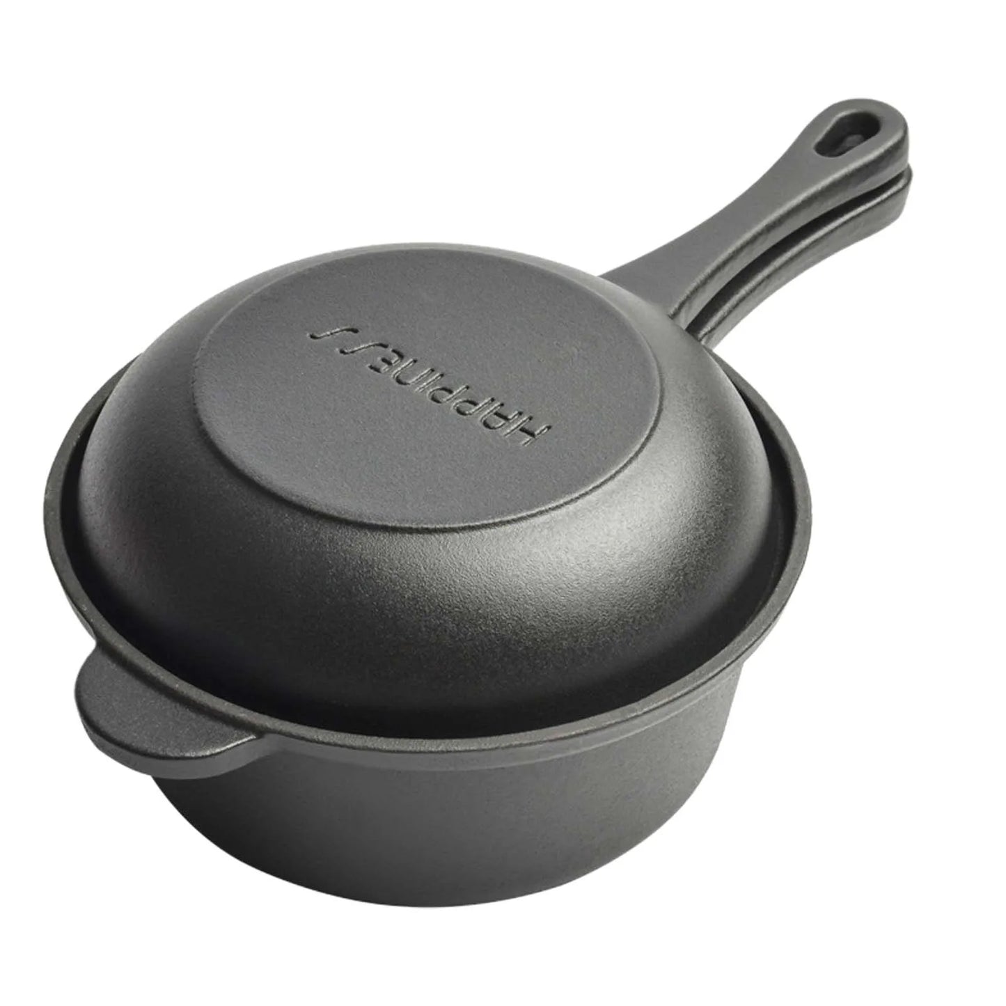 🍖 Cast Iron Skillet & Pot Set with Lid – BBQ, Steak, Grill & Stew Pan for Indoor/Outdoor Cooking